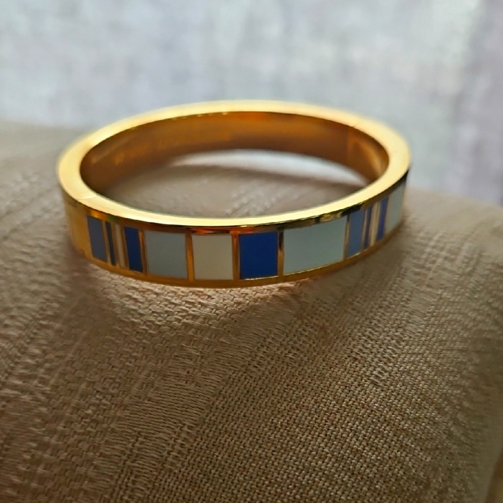 Kate Spade "Work Wonders" Bracelet, Blues/gold